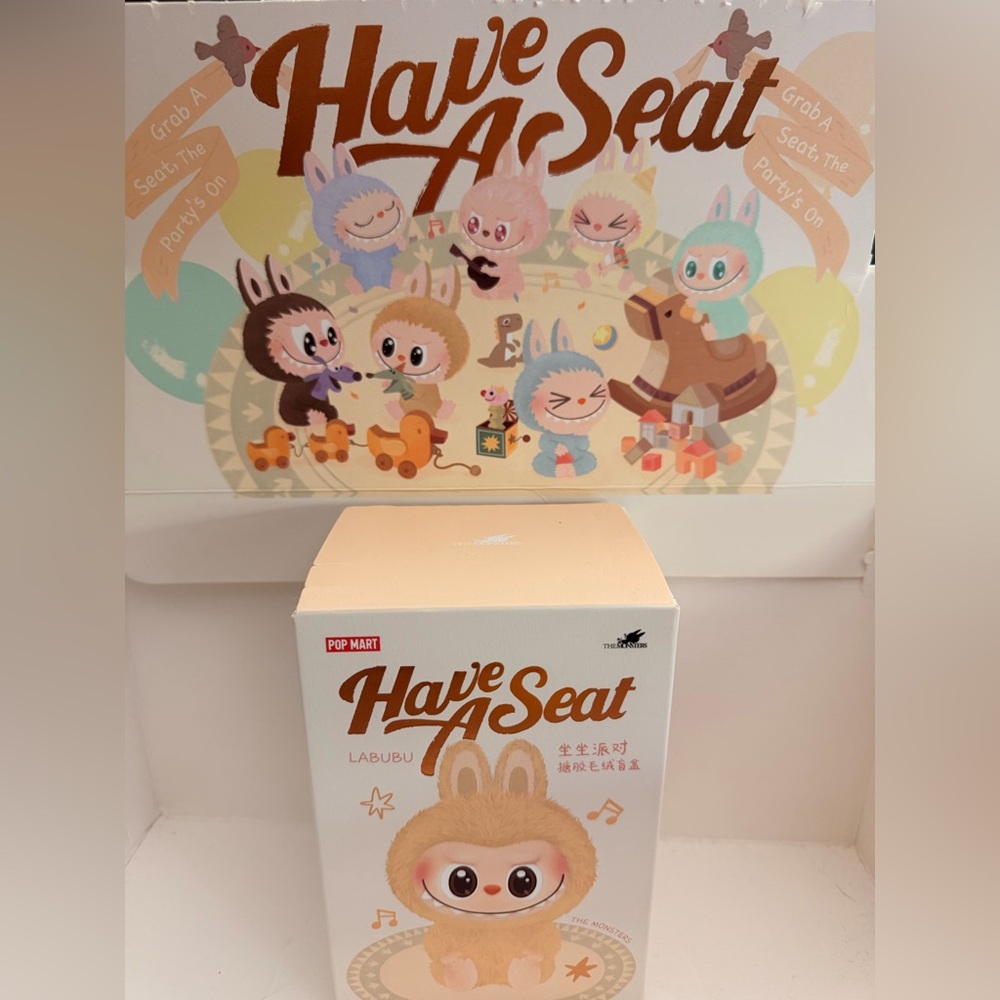 Pop Mart Labubu Stuffed Animal - Si Si NEW UNOPENED